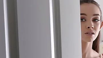 Stepfather playfellow's crony's stepdaughter in the neighbourhood of camera and procreator fucks '