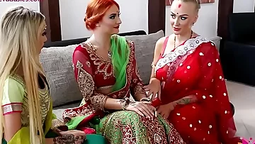 Pre-wedding Indian copulate ceremony