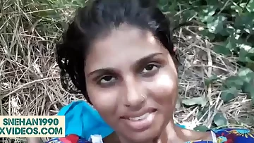 Me fucked my lover in Forest