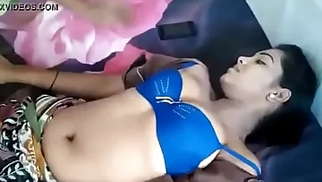 Desi Telugu Indian Girl love sex with friend