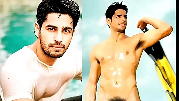 Bollywood actor Sidharth Malhotra Nude