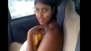 I Fucked My Indian Portray Wet-nurse In Parent's Car