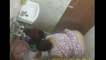 BBW Adult Indian Milf Rina Washing There Bathroom