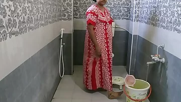Erotic Hot Indian Bhabhi Dipinitta Taking Shower After Rough Coition
