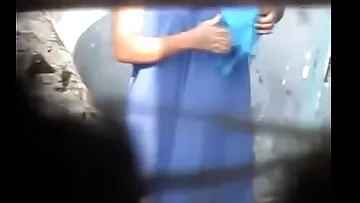 desi baby taking outside neat