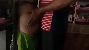 Desi clamp real going to bed in kitchen room with loud bleat 720p