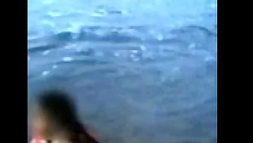 Indian Mummy On Beach